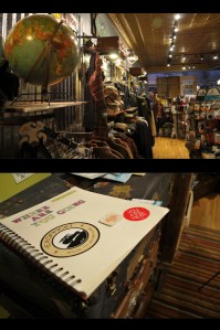 Top - Peninsula Trading carries a variety of seasonal appropriate apparel. This season, anything warm is appropriate... Bottom - Where are you going? 